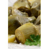 Saplı Enginar Konserve - Saplı Enginar Kalbi (Meze, Izgara, Salata için Yemeğe Hazır) - 650 Gr. - 4