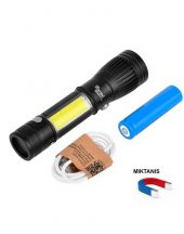 Uzun Menzilli El Feneri Mıknatıslı - 1