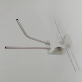 2 Adet Çelik Pipet ve Temizleme Fırçası 3 Parça Çelik Pipet Seti  Düz Pipet Eğik Pipet Ve Temizleme Fırçası 3'lü Set thumbnail 6