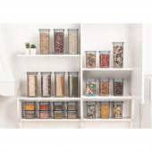 Egemen Plastik Classy 12 Parça Kare Dik Saklama Kabı Seti D-413 - 2