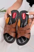 Muggo Comfort Kadın Garantili Günlük Ortopedik Kaymaz Taban Rahat Terlik - 3