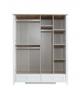 Erezoğulları Mobilya Yalı Modern 4 Kapaklı Aynalı Elbise Dolabı 165*60*211 - 3