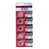 Maxell CR1220 Lityum 3V Pil 5li Paket - 1