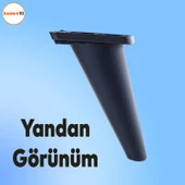 Regnum Lüks Mobilya Kanepe Sehpa Tv Ünitesi Koltuk Ayağı 16 Cm Siyah Baza Ayakları thumbnail 8