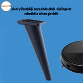 Regnum Lüks Mobilya Kanepe Tv Ünitesi Koltuk Ayağı 24 Cm Siyah Konsol Ayakları - 3