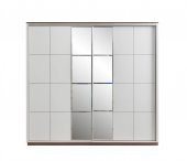 Erezoğulları Mobilya Efsane Sürgülü Aynalı Elbise Dolabı Gardırop 230x60x214 - 2
