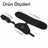 Polham Fotoğraf Makinası Taşıma El Kemeri, Neopren Bilek Destekli Ayarlanabilir Sabitleme Kemeri - 5