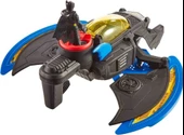 Imaginext DC Super Friends Batwing ve Batman, Oyuncak Uçak ve Batman Figürü GKJ22 - 5