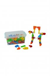 Eğitici Öğretici Zeka Geliştirici Robotik Puzzle Lego 144 Parça - 1