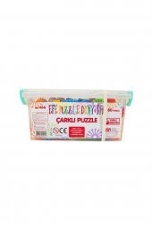 414 Efe Toys, 80 Parça Çarklı Puzzle - 1