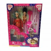 Benim Annem Kız Seti Oyuncak Bebek Pusetli Hamile Benim Annem Oyuncak Bebek seti - 1