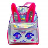 Muggle 2 Bölmeli Bunny Pembe Anaokulu Sırt Çantası (MU-7662) thumbnail 1
