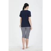 Pjs 24231 Kadın Kapri Pijama Takım - 4