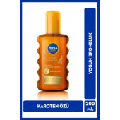 NİVEA Sun SPF6 Karoten Özlü Yoğun Bronzlaştırıcı Güneş Yağı - 1