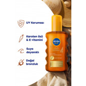 NİVEA Sun SPF6 Karoten Özlü Yoğun Bronzlaştırıcı Güneş Yağı - 2