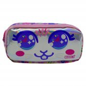 Muggle Bunny Pembe 2 Gözlü Kalemlik Çantası (MU-7709) - 1