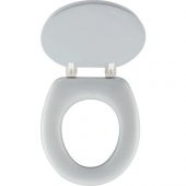 Softy Classic Desenli Yumuşak Klozet Kapağı 3004 Beyaz thumbnail 2