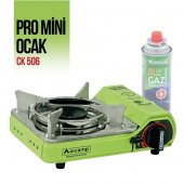 Tekli Çantalı Mini Portatif Ocak - Orcamp - Yeşil (CK-506) thumbnail 1