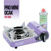 Tekli Çantalı Mini Portatif Ocak - Orcamp - Mor (CK-506) thumbnail 1