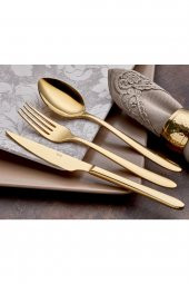 Hira Ege Gold Titanyum 30 parça Emotion Kaşık Çatal Takımı - 3