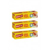 Koroplast Kilitli Buzdolabı Poşeti Küçük Boy 19x25 cm 12li x 3 Adet - 1