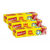 Koroplast Kilitli Poşet Büyük Boy 10 lu 26 X 28 cm x 3 Adet - 1