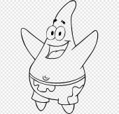 Resimli Tuval 15X 15 Patrick deniz yıldızı 6lı boya, fırça Boyama seti - 3