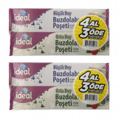 İdeal Buzdolabı Poşeti 4 Al 3 Öde 4 Orta + 4 Küçük - 1