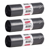 Koroplast Endüstriyel Jumbo Boy Çöp Poşeti Siyah 10 Lu 80 x 110 cm x 3 Paket - 1