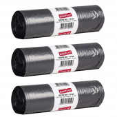 Koroplast Çöp Torbası Endüstriyel Siyah Büyük Boy 10 Lu 65 cm x 80 cm x 3 Paket - 1