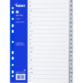 Noki Seperatör A-Z Plastik A4 Dosya Ayraç Seperatör A-Z Harf Dizini - 1