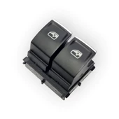 VW Crafter 2017-2023 Sol Ön Kapı Cam Düğmesi Krom 5G0959858E thumbnail 1