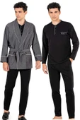 Pierre Cardin Erkek 3lü Kısa Röpteşambır Set - 1