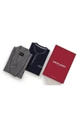 Pierre Cardin Erkek 3lü Kısa Röpteşambır Set - 6