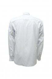 Erkek Kolay Ütülenebilir Pamuklu Klasik Geniş Kesim Gömlek - 3