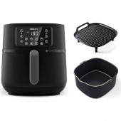 Philips Airfryer 5000 Serisi Xxl Connected Wi-Fi Bağlantı Pişirme Tepsisi ve Izgara Plaka - 4