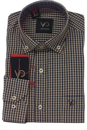 Erkek Kolay Ütülenebilir 100 Pamuk Nefes Alabilen Klasik Geniş Kesim Gömlek - 4