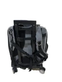 Kedi Köpek Şeffaf Çekçekli Valiz Gri thumbnail 4