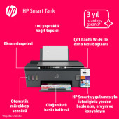 HP Smart Tank 515 Fotokopi Tarayıcı Wi - Fi Mürekkep Püskürtmeli Tanklı Yazıcı 1TJ09A - 3