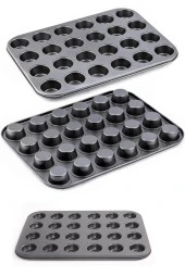 Mini Muffin Kalıbı 24lü 220678 - 3
