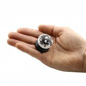 Mobilya Çekmece Dolap Kapak Kulpu Kulbu Beyaz Siyah Desenli Polimer Kulp thumbnail 3