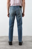 Erkek Açık Mavi Düz Kesim Jean Pantolon thumbnail 7