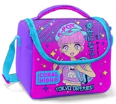 Coral High Mor Pembe K-Pop Kız Çocuk Beslenme Çantası thumbnail 1