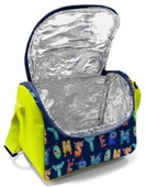 Coral High Erkek Çocuk Isı Yalıtımlı Beslenme Çantası - Lacivert Harf Baskılı thumbnail 2