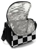 Coral High Siyah Beyaz Dama Baskılı Erkek Çocuk Okul Beslenme Çantası thumbnail 2