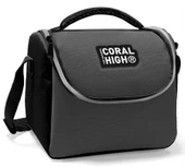 Coral High Siyah Gri Thermo Okul Beslenme Çantası - Erkek - 1