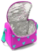 Coral High Kız Çocuk Pembe Kalp Okul Beslenme Çantası - Thermo Yalıtımlı thumbnail 2