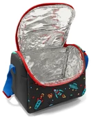 Coral High Siyah Kırmızı Roket Baskılı Erkek Çocuk Okul Beslenme Çantası thumbnail 2