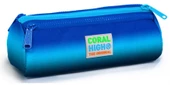 Coral High Lacivert Mavi Gradyan Üç Bölmeli Kalem Çantası -Erkek Çocuk - 1