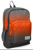 Coral High Siyah Turuncu Gradyan İlkokul ve Günlük Sırt Çantası - Erkek Çocuk - USB Soketli thumbnail 1